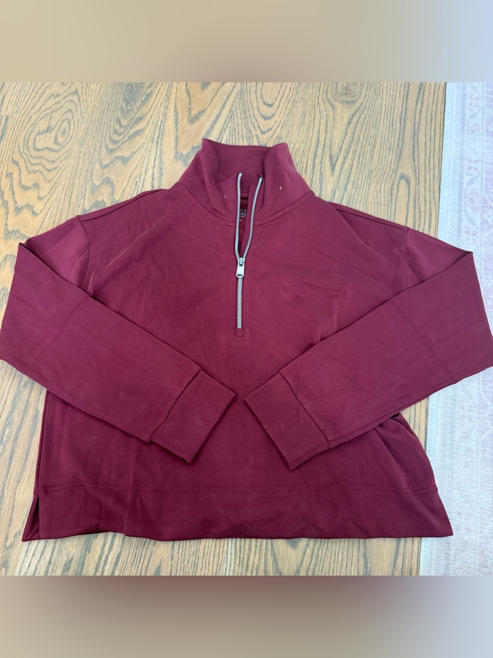 Athleta quarter zip folder